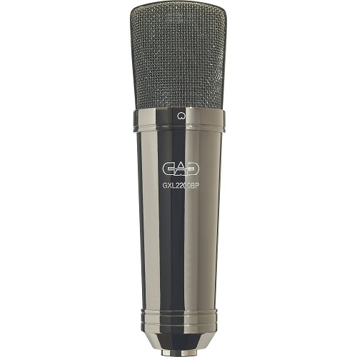 CAD GXL2200BP Large Diaphragm Mic Cardioid Condenser Black Pearl Chrome Finish Microphone