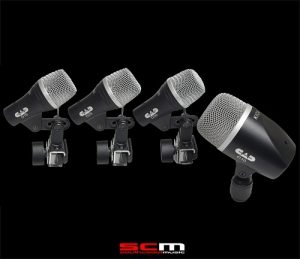 CAD STAGE4 4 piece Drum Microphone Pack two D29  one D19  one D10