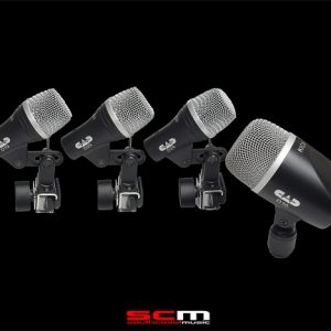 CAD STAGE4 4 piece Drum Microphone Pack two D29  one D19  one D10