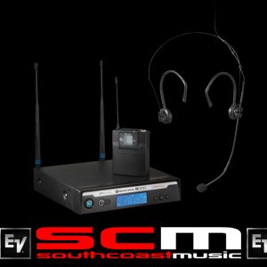 ELECTRO VOICE RE300 EC WIRELESS MICROPHONE SYSTEM WITH HEADSET MIC