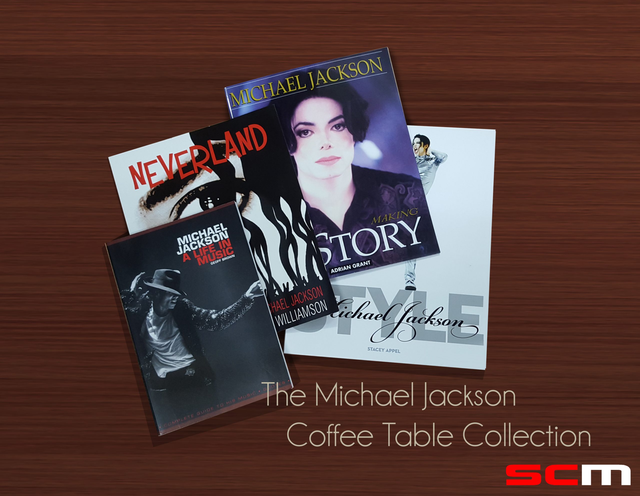 MICHAEL JACKSON Coffee Table Collection 4 AMAZING BOOKS at a BARGAIN PRICE!