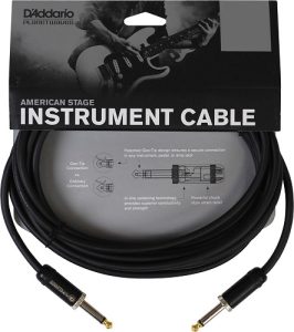 DADDARIO Planet Waves 20ft Instrument Cable American Stage Guitar Lead PW-AMSG-20