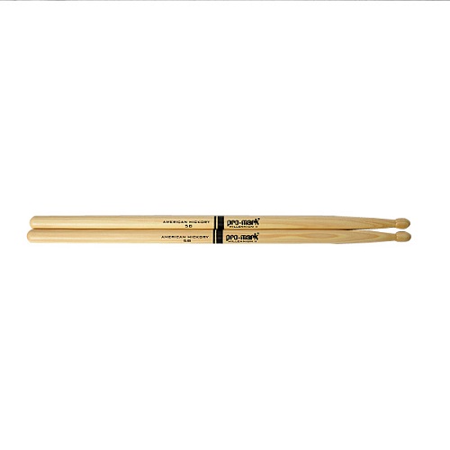 PROMARK 5B Wood Tip Drumsticks American Hickery PROMARK Drum Stick TXA5BW