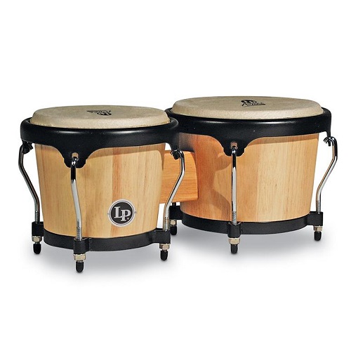 LP 758056 Aspire Bongos Siam Walnut Bongo Drums Hand Drum