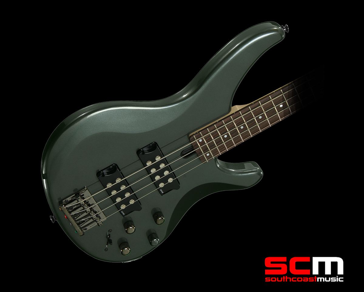 Yamaha TRBX304 4-String Electric Bass Guitar Mist Green Metallic Finish