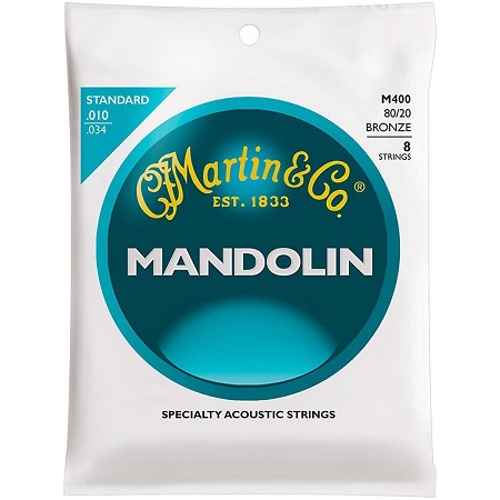 Martin 41 M400 Mandolin String Set 10-34 Bronze Light Strings