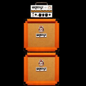 orange micro terror full stack with ppc108 speaker cabinets