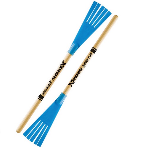 Pro Mark SMAX Soft Plastic Brushes Blue Diameter