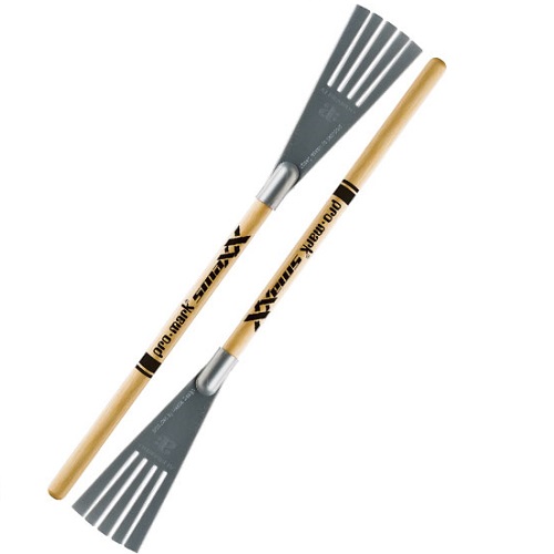 Pro Mark SMAXX Medium Plastic Brushes Silver