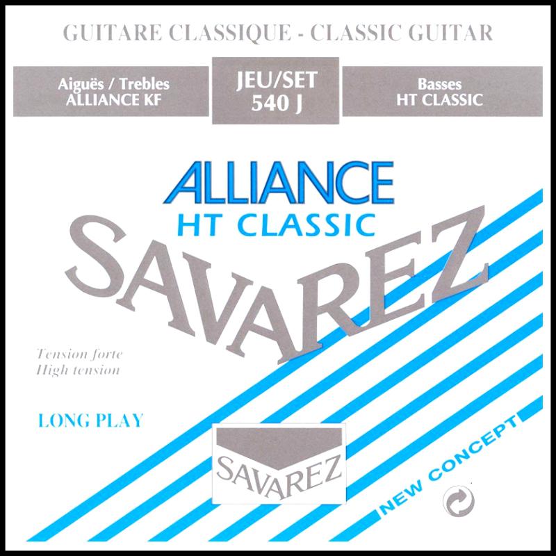 Savarez 540 J Alliance HT Classic Classical Guitar Strings High Tension String Set