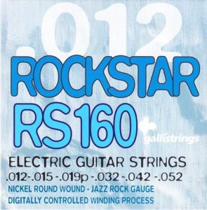 Galli RS160 Rockstar Electric Guitar 12 to 52 Jazz Rock Gauge Blues Heavy Strings