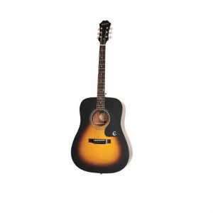 EPIPHONE DR100 VS ACOUSTIC GUITAR VINTAGE SUNBURST