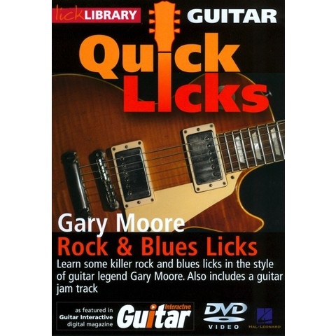 Lick Library Quick Licks Gary Moore Rock & Blues DVD RDR0421