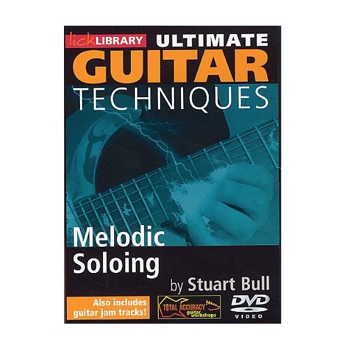 Lick Library Ultimate Guitar Techniquies Melodic Soloing DVD RDR0098