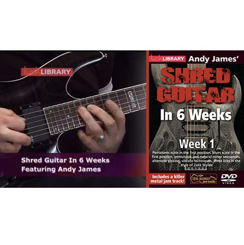 Lick Library Shred Guitar in 6 Weeks, Week 1