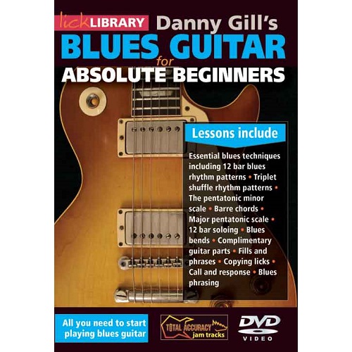 Lick Library Blues Guitar Absolute Beginners DVD