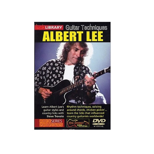Lick Library Guitar Techniques Alber Lee DVD