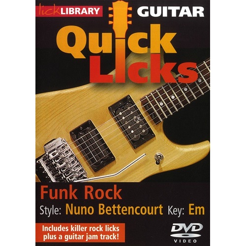 Quick Licks Funk Rock Guitar DVD