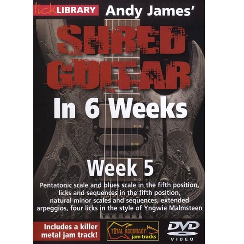 Lick Library Shred Guitar in 6 Weeks, Week 5