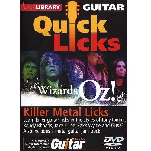 Lick Library Quick Licks Wizard Of OZ DVD