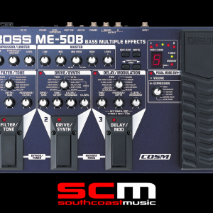 BOSS ME50B BASS GUITAR MULTI-FX PEDAL BOARD