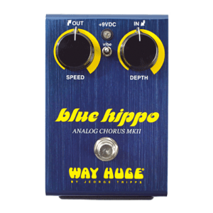 Way Huge WHE601 Limited Edition Blue Hippo MkII Analog Chorus Guitar Effects Pedal