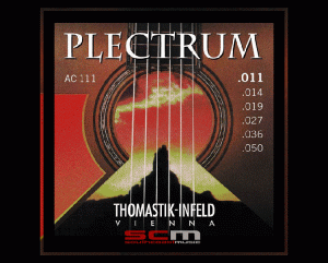AC111 THOMASTIK PLECTRUM BRONZE ACOUSTIC GUITAR STRINGS 11 - 50 GAUGE LIGHT