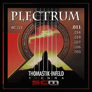 AC111 THOMASTIK PLECTRUM BRONZE ACOUSTIC GUITAR STRINGS 11 - 50 GAUGE LIGHT