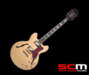 EPIPHONE SHERATON II PRO NA SEMI HOLLOW GUITAR NATURAL FINISH