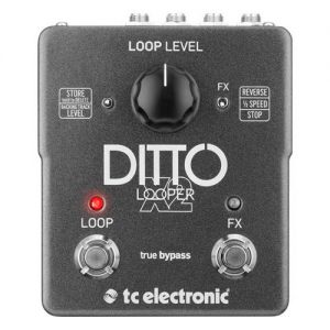TC Electronic Ditto X2 Looper Stereo Guitar Loop FX Pedal 5 Minutes Of Looping