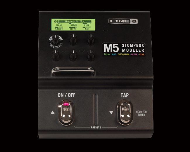 Line 6 M5 Stompbox Modeler Guitar Modelling Multi FX Pedal