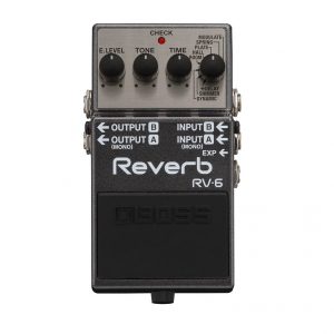 BOSS RV6 REVERB PEDAL GUITAR FX STOMP BOX