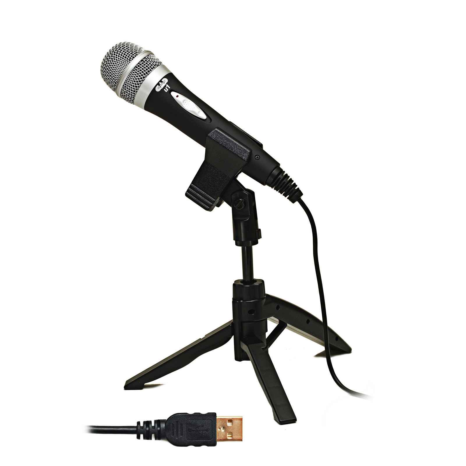 CAD U1 USB Microphone with Tripod Mic Stand & USB Cable Ideal for