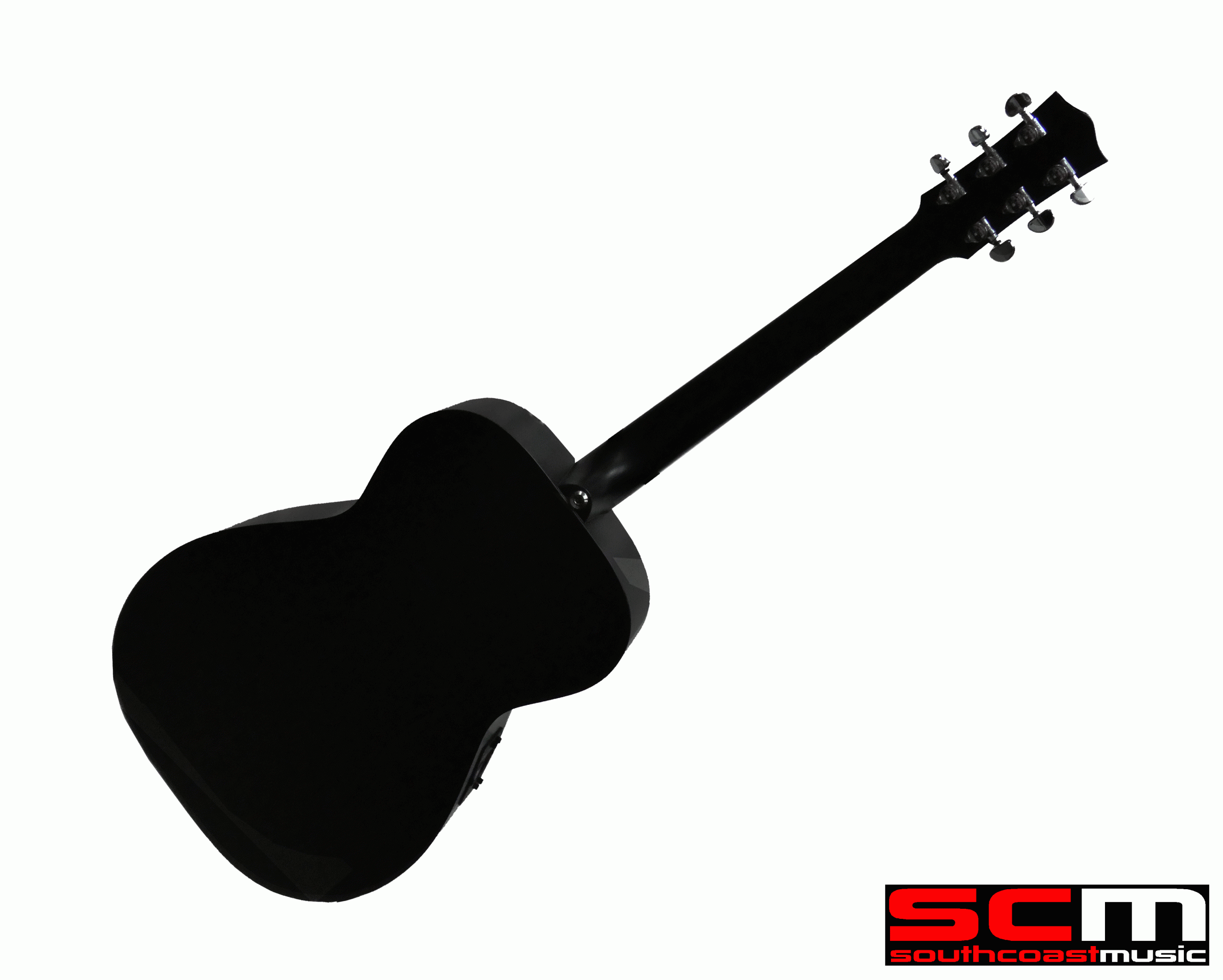 MATON SRS808 Acoustic Electric Guitar LTD ED Satin Black w AP5-PRO Pick Up +Case BACK