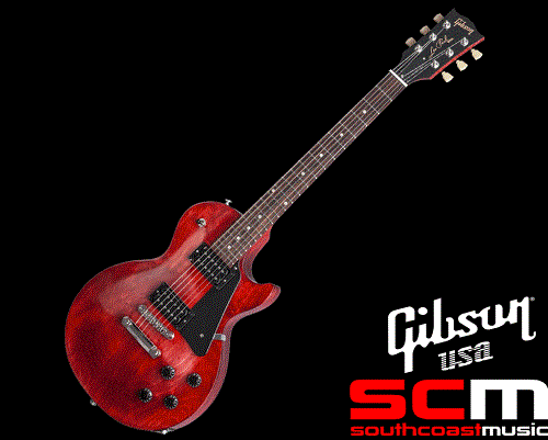2017 Gibson Les Paul Electric Guitar Faded T WC Worn Cherry South Coast Music