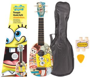 Spongebob Squarepants Pineapple Patrick Ukulele Pack