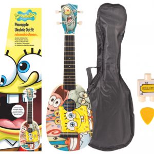 Spongebob Squarepants Pineapple Patrick Ukulele Pack