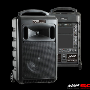 ASHTON TRANSPORTA High Powered 120 watt WIRELESS PORTABLE PA SYSTEM