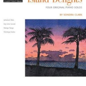 HLSPL Hal Leonard Island Delights 4 Original Piano Solo Intermediate Song Book