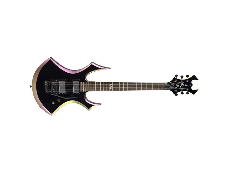 BC Rich Virgin Standard Onyx Electric Guitar with Chameleon Bevels