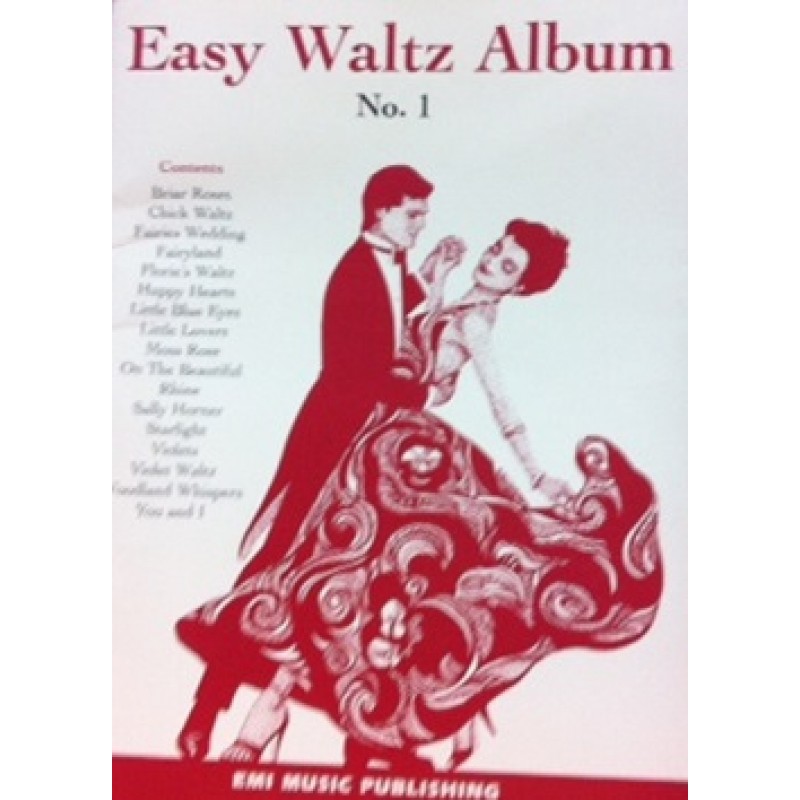 Easy to Play Waltz Album No 1 Sheet Music Song Book