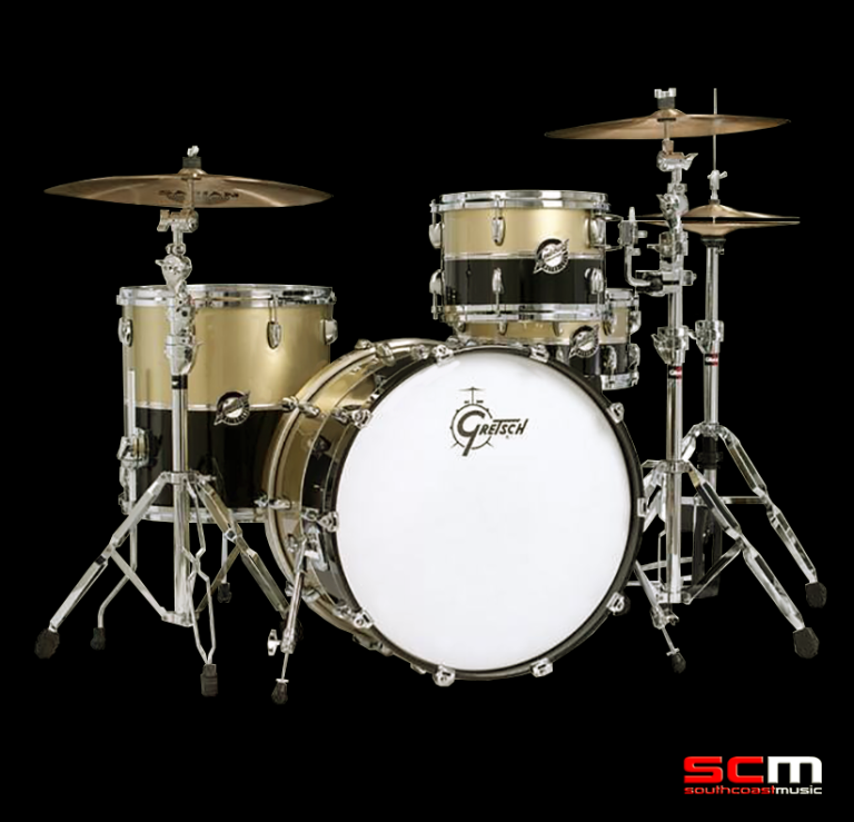 Gretsch Retro Luxe Drumkit 130th Anniversary Renown 4 Piece Drum kit