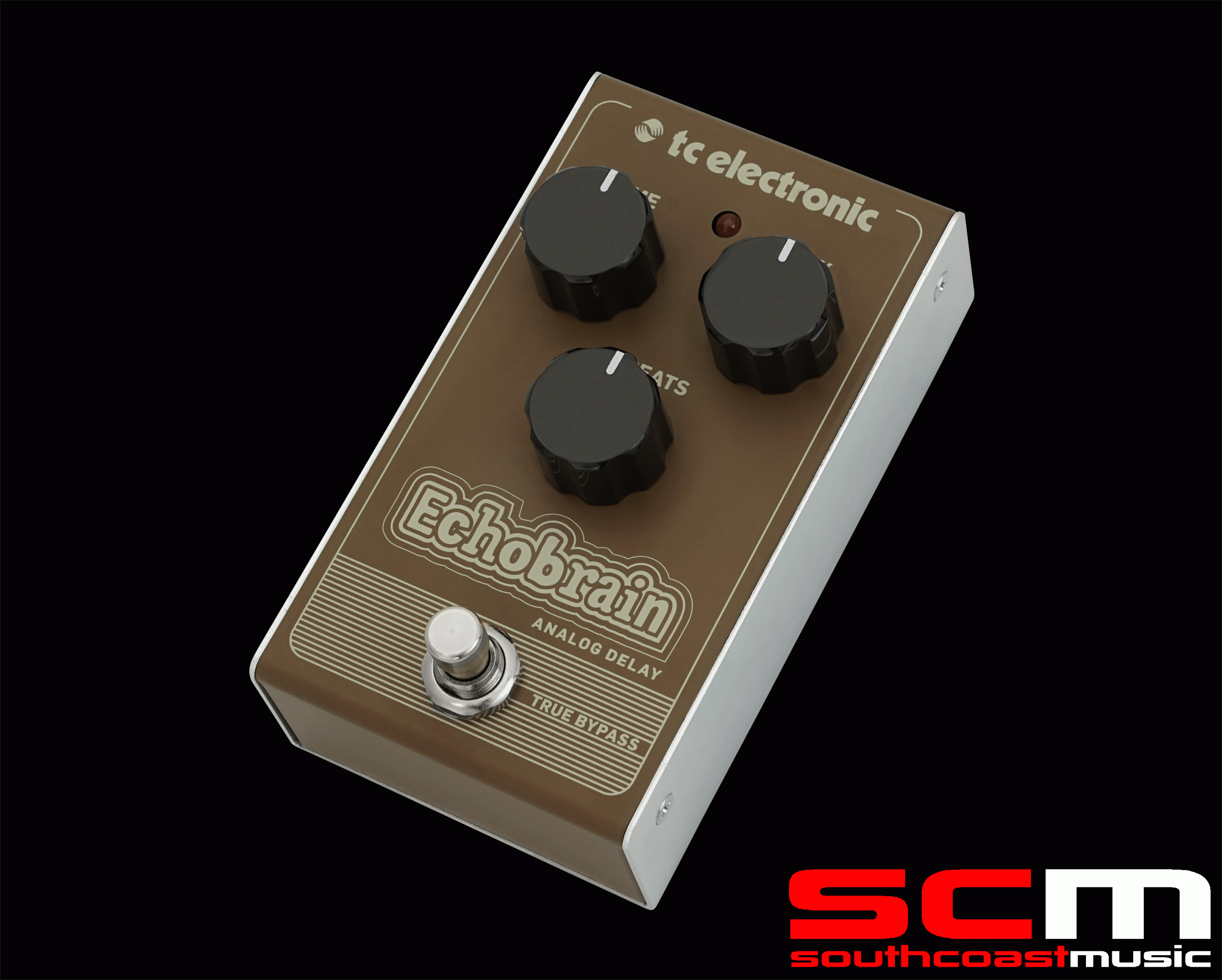 TC Electronic EchoBrain Analoge Electric Guitar FX Pedal