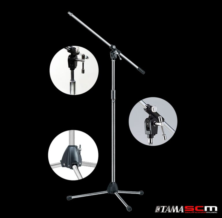 Tama MS205 Heavy Duty Mic Stand Chrome The Industry Standard! South