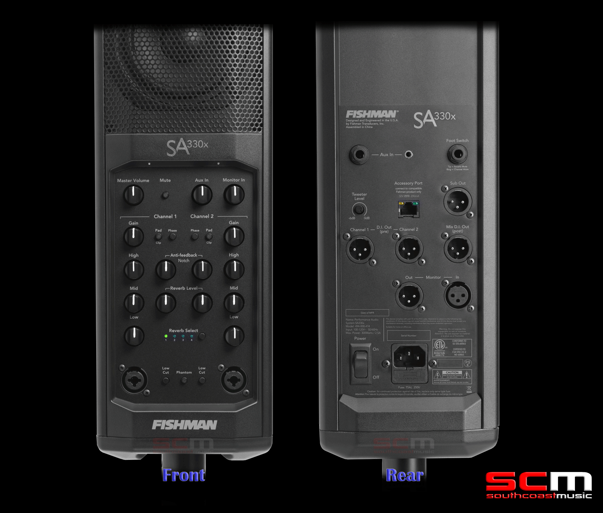 Fishman SA330x Performance Audio System South Coast Music