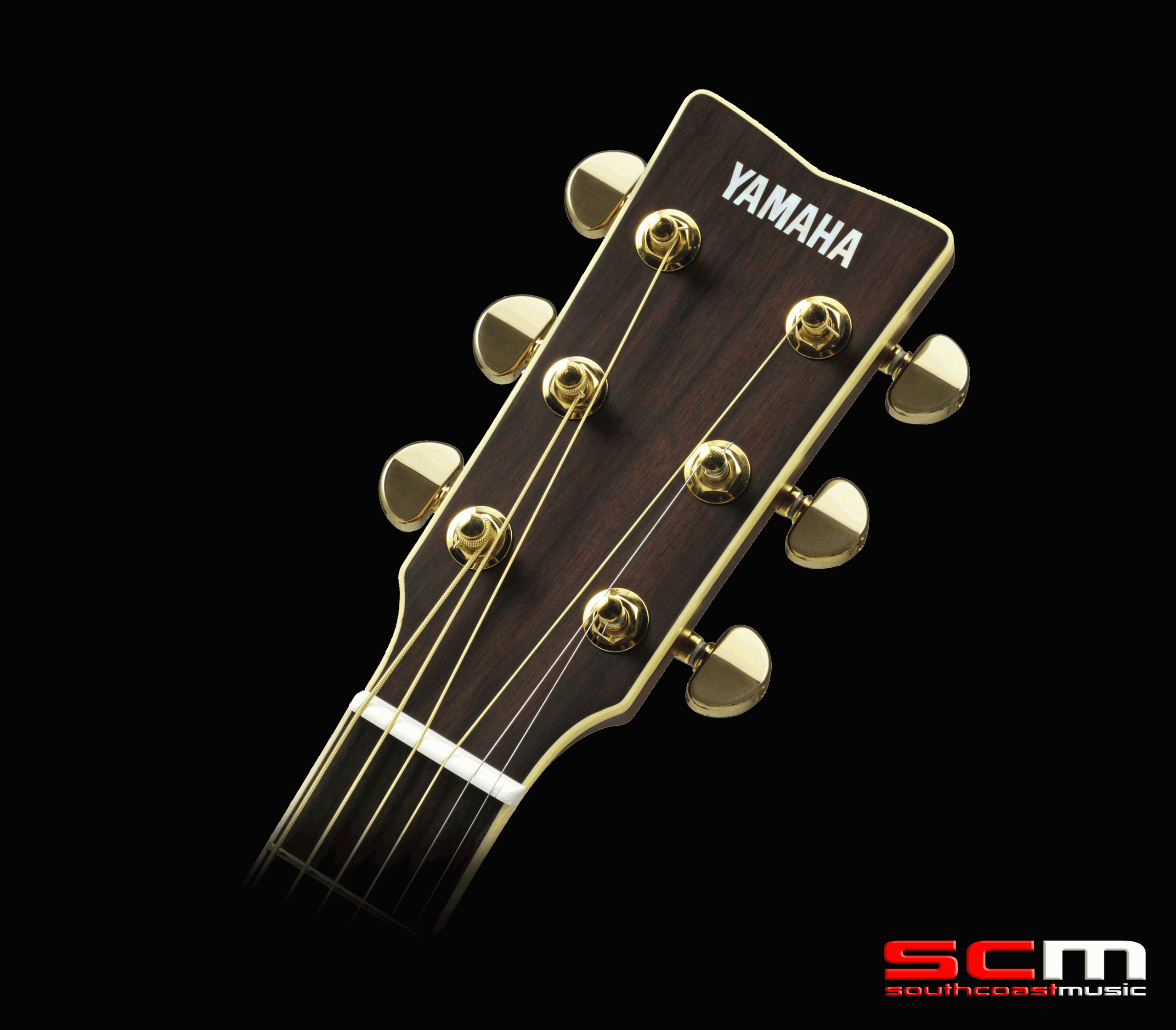 Yamaha LJ6 Medium Jumbo Acoustic - Electric Guitar Natural Finish Case Included