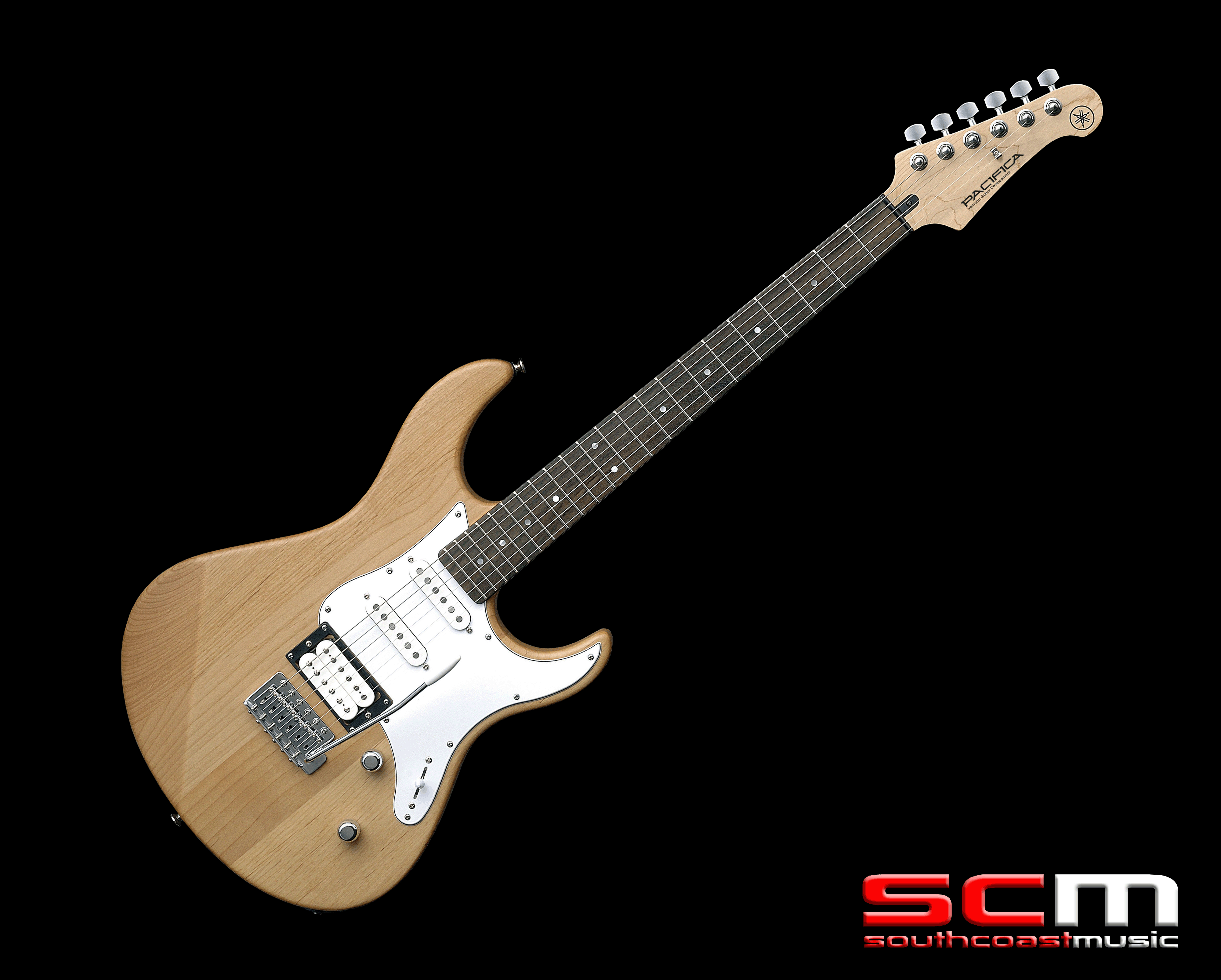 Yamaha Pacifica 112V YNS Yellow Natural Satin Super Strat Electric Guitar Five Year Warranty