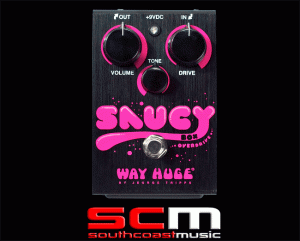 Jim Dunlop WAY HUGE® SAUCY BOX™ OVERDRIVE WHE205 Guitar FX Pedal