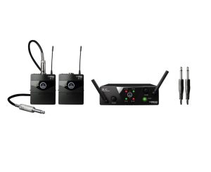 AKG WMS40 MINI DUAL PT INSTRUMENT GUITAR WIRELESS SYSTEM