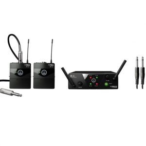 AKG WMS40 MINI DUAL PT INSTRUMENT GUITAR WIRELESS SYSTEM